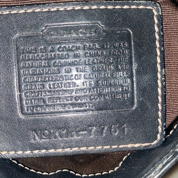 Coach Hamilton clip hobo shoulder bag  style 7751 - Picture 10 of 10